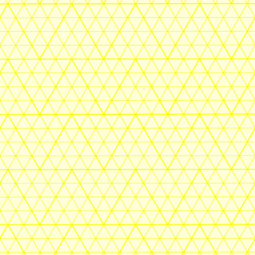 Yellow Zig Zag Graph Paper